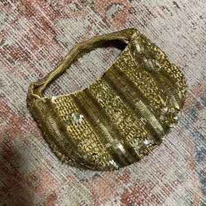 Gold Sequins Bag